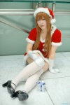 elbow_gloves gloves narihara_riku santa_costume stocking_cap thighhighs zettai_ryouiki rating:Safe score:0 user:pixymisa