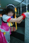 beat_angel_escalayer chocoball cosplay dress escalayer gloves hairband hair_ribbons rating:Safe score:1 user:nil!