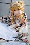 blonde_hair cosplay fan gown hairband marie_antoinette rose_of_versailles zero_inch rating:Safe score:1 user:nil!