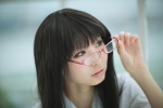 blouse cosplay glasses original rinami school_uniform rating:Safe score:3 user:nil!