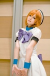 cosplay dress higurashi_no_naku_koro_ni orange_hair ryuuguu_rena sailor_hat sera rating:Safe score:0 user:nil!