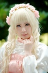 blonde_hair blouse cosplay dress hairband karneval tsukumo yuzu rating:Safe score:0 user:nil!